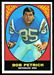 1967 Topps football card #126: Bob Petrich