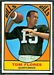 1967 Topps Tom Flores football card