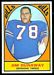 1967 Topps football card #21: Jim Dunaway