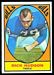1967 Topps football card #22: Dick Hudson