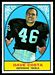 1967 Topps Dave Costa football card