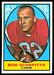 1967 Topps Bob Scarpitto football card