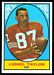 1967 Topps Lionel Taylor football card