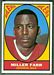 1967 Topps Miller Farr football card
