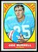 1967 Topps football card #48: Ode Burrell