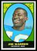 1967 Topps football card #81: Jim Warren