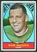 1967 Topps Sam DeLuca football card