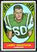 1967 Topps Larry Grantham football card
