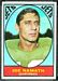 1967 Topps Joe Namath football card