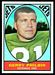 1967 Topps football card #99: Gerry Philbin