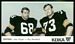 1968 KDKA Steelers Centers football card