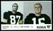1968 KDKA Steelers Flanker - End football card