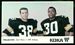 1968 KDKA Steelers Fullbacks football card