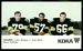 1968 KDKA Steelers Guards football card