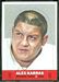 1968 Topps Stand Up Alex Karras football card