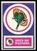 1968 Topps Test Team Patches Green Bay Packers football card