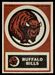 1968 Topps Test Team Patches football card #36: Buffalo Bills