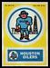 1968 Topps Test Team Patches Houston Oilers football card