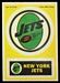1968 Topps Test Team Patches football card #41: New York Jets