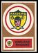 1968 Topps Test Team Patches Oakland Raiders football card
