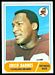 1968 Topps football card #102: Erich Barnes