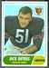 Dick Butkus - 1968 Topps football card #127 - click to see large image Dick Butkus - 1968 Topps football card #127