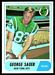 1968 Topps George Sauer Jr. football card