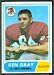 1968 Topps football card #138: Ken Gray