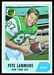 Pete Lammons - 1968 Topps football card #143 - click to see large image Pete Lammons - 1968 Topps football card #143