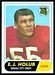 E.J. Holub - 1968 Topps football card #145 - click to see large image E.J. Holub - 1968 Topps football card #145