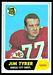 Jim Tyrer - 1968 Topps football card #15 - click to see large image Jim Tyrer - 1968 Topps football card #15