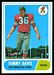 1968 Topps Tommy Davis football card