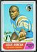 1968 Topps football card #167: Speedy Duncan