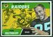 1968 Topps Fred Biletnikoff football card