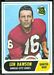 1968 Topps Len Dawson football card