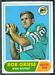 1968 Topps football card