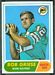 Bob Griese - 1968 Topps football card #196 - click to see large image Bob Griese - 1968 Topps football card #196
