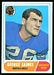 1968 Topps football card #201: George Saimes