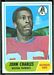 1968 Topps John Charles football card
