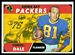 1968 Topps Carroll Dale football card