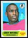 1968 Topps football card #45: Leroy Mitchell