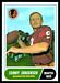 1968 Topps football card #88: Sonny Jurgensen