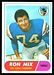 1968 Topps football card #89: Ron Mix