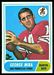 George Mira - 1968 Topps football card #9 - click to see large image George Mira - 1968 Topps football card #9
