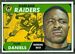 1968 Topps Clem Daniels football card
