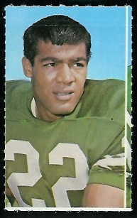 Timmy Brown on Fred Brown's 1969 Glendale football stamp