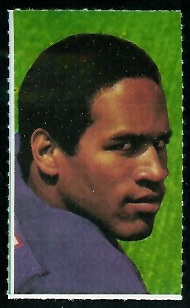 O.J. Simpson 1969 Glendale Stamp