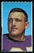 1969 Glendale Stamps Grady Alderman football card
