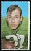 1969 Glendale Stamps Tom Woodeshick football card
