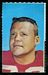 1969 Glendale Stamps Charlie Krueger football card